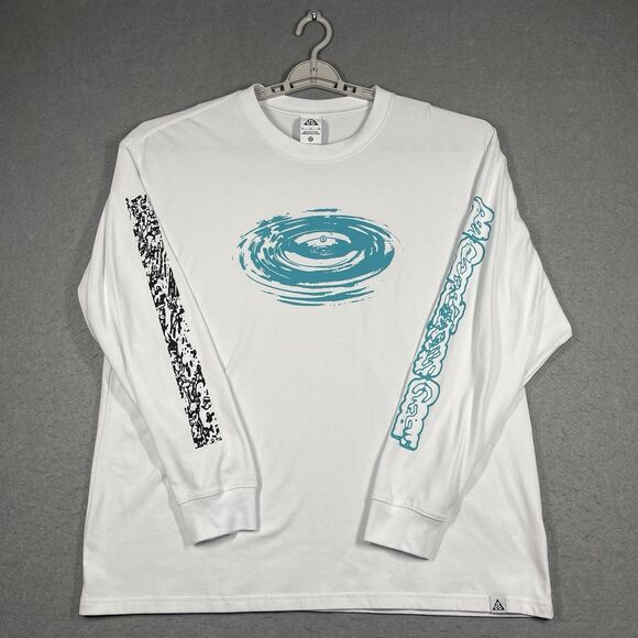 Nike ACG Other - Nike Shirt Mens XL Summit White ACG All Conditions Gear Long Sleeve Roomy